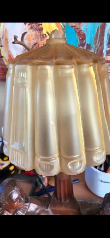 Art Deco Lamp Figural Table Lamp