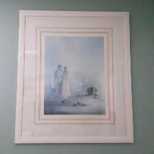BEAU CADRE NEUF SIGNÉ JEAN CLAUDE CARRON 35'HAUx30'LARGE: $20.00