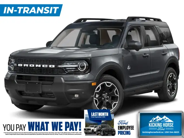 2026 Ford Bronco Sport Outer Banks Outer Banks 4x4