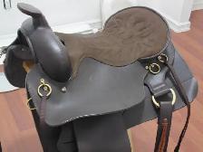 SUPER COMFY 'GEL' SEAT WESTERN SADDLE, LIKE NEW ! - Photo 2