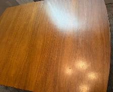 VINTAGE Walnut 6-piece Dining Set with China Cabinet - Photo 5