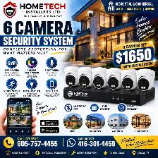 Security camera installation