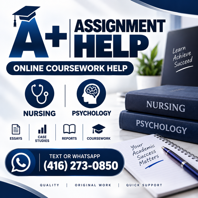 A  ASSIGNMENT HELP, ONLINE COURSEWORK HELP NURSING, PSYCHOLOGY