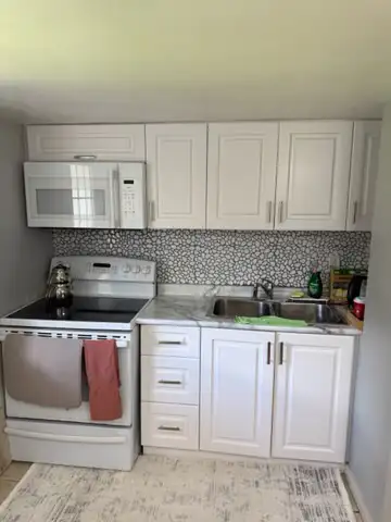 Walk out one bedroom apartment