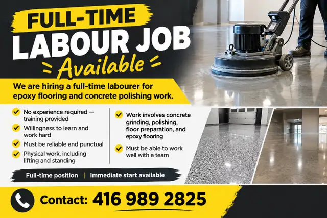 Hiring Full Time ( Labour job)
