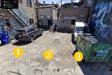 Two Parking Spaces for Rent in Downtown Toronto Annex