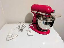 Kitchen Aid Artisan Stand Mixer with all attachments $250 - Photo 2