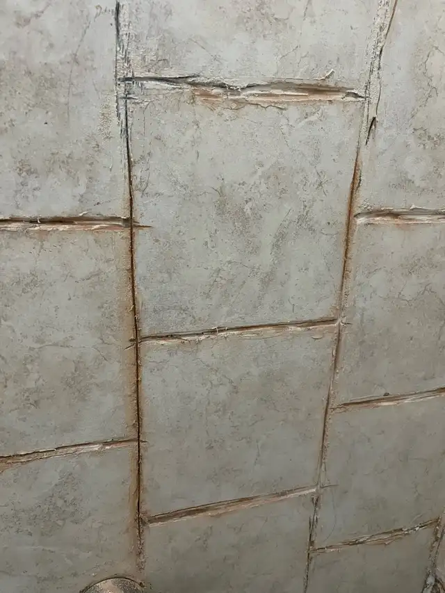 Re-Grout Shower Wall Tiles $200