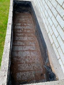 wood framed raised garden - Photo 3