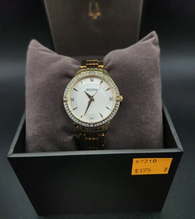 Bulova Quartz Women's Watch 98L274 in Box Brand New Battery