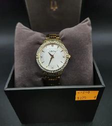 Bulova Quartz Women's Watch 98L274 in Box Brand New Battery