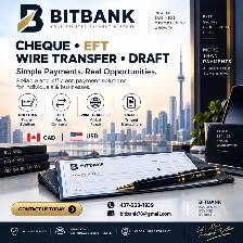 Cheque • EFT • Wire Transfer • Draft