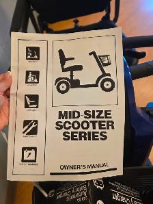 Pride mid-size scooter