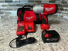 New Milwaukee M18 1/2' Impact Wrench Kit