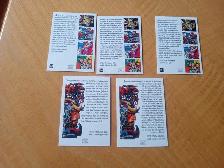 Carte 1994 Jack Kirby et Joe Simon Comic 5 cartes 150926-766) - Photo 2