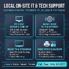 Professional IT Support & Computer Repair | Wi-Fi, PC/Mac, Smart