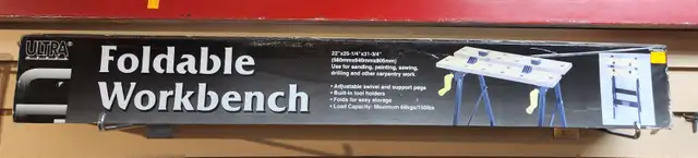 Ultra Steel Foldable Workbench 57-0029-0 New in Box