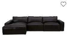 High End Leather Sofa Moving Sale
