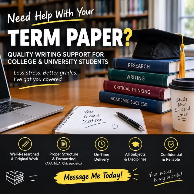 College/University Essays and Term Papers