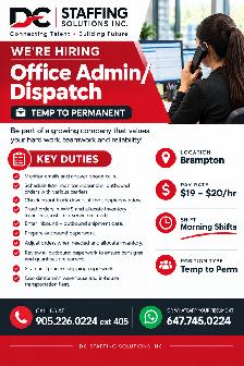 Office Clerk/Dispatch