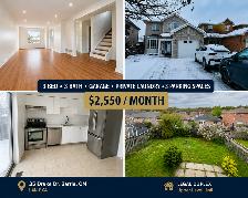 3 Bed 3 Bath Barrie Home, Garage, Private Backyard/Laundry