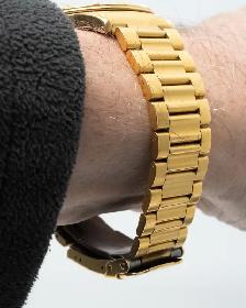 Tag Heuer 34mm Midsize 4000 Series Gold Plated Ref: 994.713 K - Photo 6
