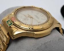 Tag Heuer 34mm Midsize 4000 Series Gold Plated Ref: 994.713 K - Photo 8