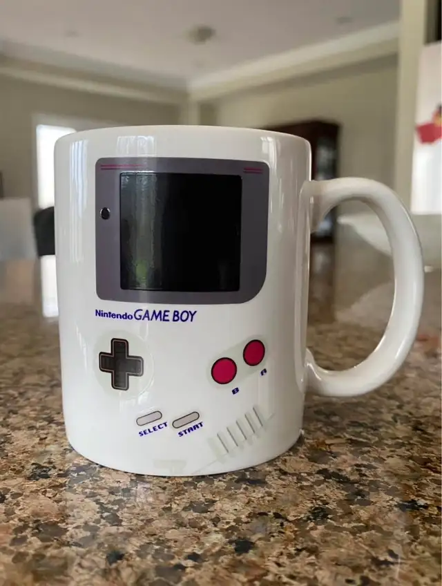 Coffee Mug (Thermochromic Ceramic Gameboy)