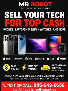 We Buy iPhones & iPads – Fast & Local!