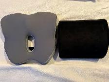 ALL R NEW -- Memory Foam Seat Bone Relief Seat Cushion Home And