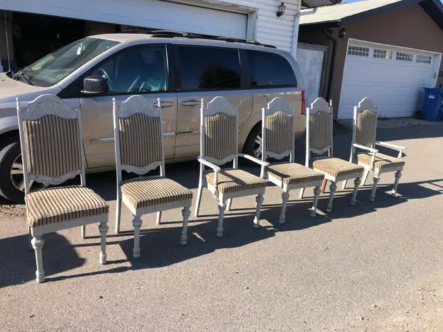 6- Dining Room Chairs Set only.