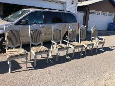 6- Dining Room Chairs Set only.