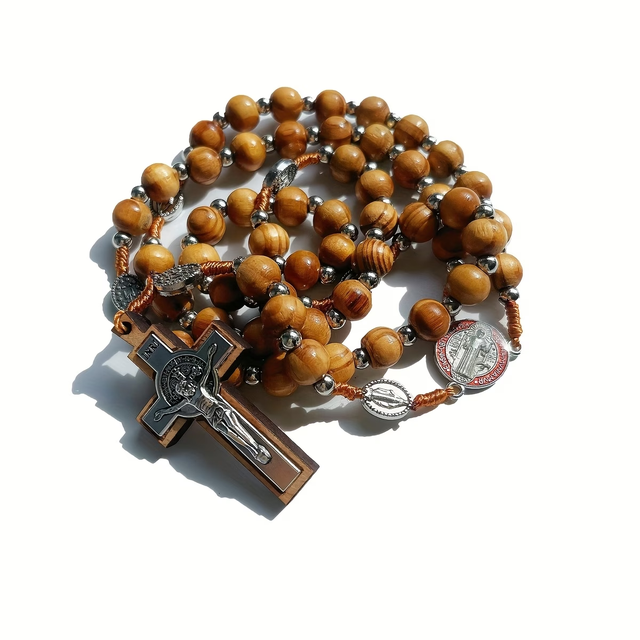 CHAPELET À GRAINS MÉTALLIQUE/METAL BEAD ROSARY