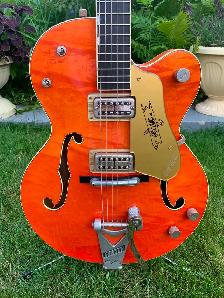 1960 Gretsch Model 6120 Top Condition Flamey Maple body