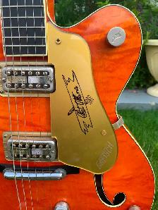 1960 Gretsch Model 6120 Top Condition Flamey Maple body - Photo 6
