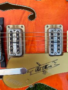 1960 Gretsch Model 6120 Top Condition Flamey Maple body - Photo 7