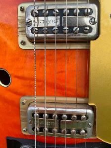 1960 Gretsch Model 6120 Top Condition Flamey Maple body - Photo 10