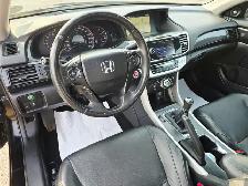 2013 Honda Accord Cpe Manual EXL Leather Sunroof Navigation Back - Photo 9