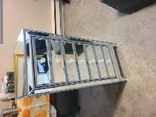 Mirror dresser with drawers