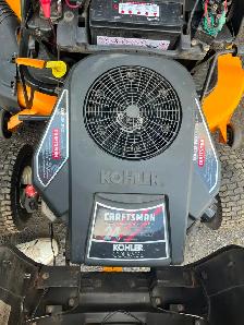 tracteur craftsman avec souffleuse - Photo 3
