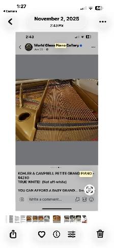 Kohlet & Campbell petite Grand Piano - Photo 5