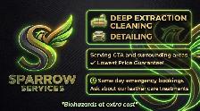 SAME DAY AVAILABILITY Extraction Cleaning and Detail serv