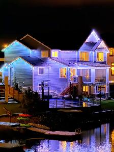 Permanent Outdoor Lights - Halloween Ready - Free Quote