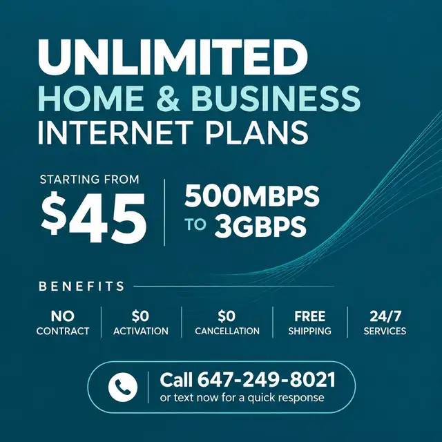 Upgrade Your Business Internet With Unlimited Usage, No Contract