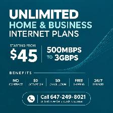 Upgrade Your Business Internet With Unlimited Usage, No Contract