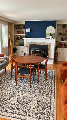Mid century TECK TEAK Ensemble salle à manger. Oval Table chairs - Photo 10