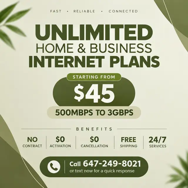 Reliable Business Internet for Growing Businesses With Speeds Fr
