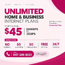 Connect Your Business With Fast, Unlimited Internet and Flexible