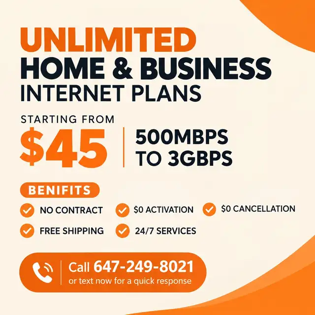 Premium Business Internet Plans With Unlimited Usage