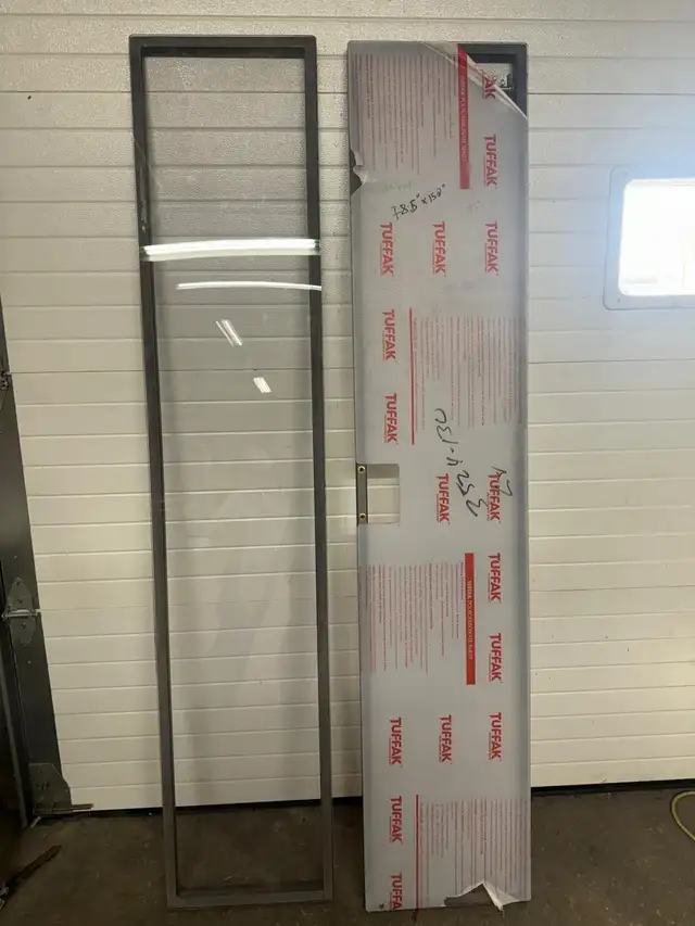 78.5x15.8x1.2" Window/Door Panels, 1x1 SST 3/16 Polycarbonate